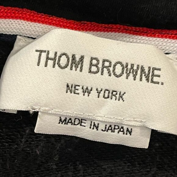 THOM BROWNE Double zip-up hoodie - Picture 12 of 14